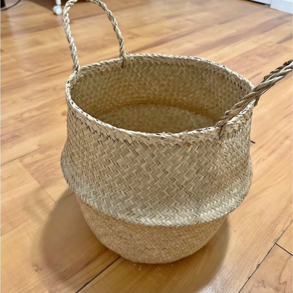 IKEA Basket Woven Rattan